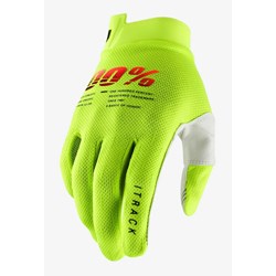 Rękawiczki 100% ITRACK Glove fluo yellow roz. M (długość dłoni 187-193 mm) (DWZ)