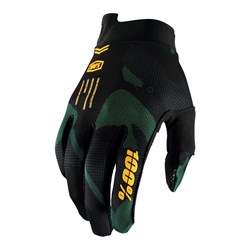 Rękawiczki 100% ITRACK Youth Glove sentinel black roz. M (długość dłoni 150-160 mm) (DWZ)