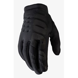 Rękawiczki 100% BRISKER Youth Glove black grey roz. M (długość dłoni 149-159 mm) (NEW)