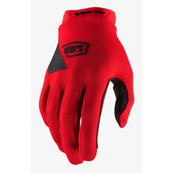 Rękawiczki 100% RIDECAMP Youth Glove red roz. L (długość dłoni 159-171 mm) (NEW)