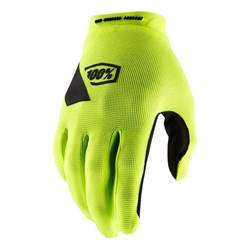 Rękawiczki 100% RIDECAMP Glove fluo yellow roz. M (długość dłoni 187-193 mm)