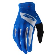 Rękawiczki 100% CELIUM Glove blue white roz. L (długość dłoni 193-200 mm) (DWZ)