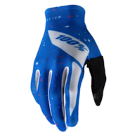 Rękawiczki 100% CELIUM Glove blue white roz. L (długość dłoni 193-200 mm) (DWZ)