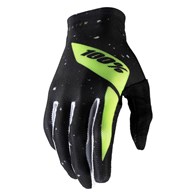 Rękawiczki 100% CELIUM Glove black fluo yellow roz. L (długość dłoni 193-200 mm) (DWZ)