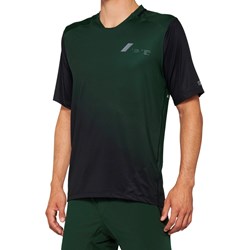 Koszulka męska 100% CELIUM Jersey krótki rękaw forest green black roz. M
