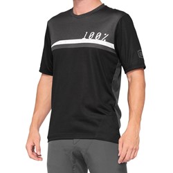 Koszulka męska 100% AIRMATIC Jersey krótki rękaw black charcoal roz. M (NEW 2022)