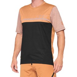 Koszulka męska 100% AIRMATIC Jersey krótki rękaw caramel black roz. M (NEW 2021)