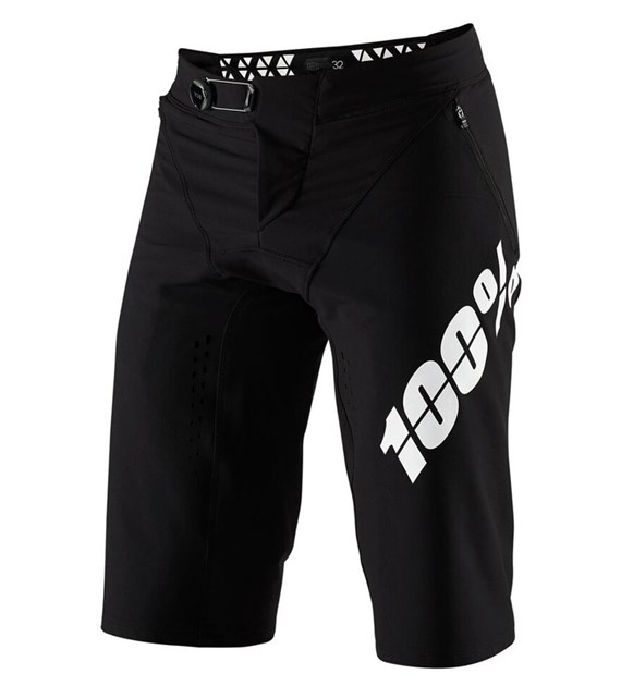 Szorty męskie 100% R-CORE X Shorts black roz.32 (46 EUR) (WYPRZEDAŻ -50%)