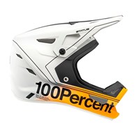 Kask full face 100% STATUS DH/BMX Helmet Carby Silver roz. L (59-60 cm)