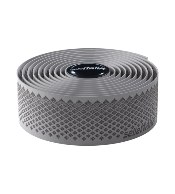 Owijka na kierownicę SELLE ITALIA SG-TAPE TITANIUM GREY, 2,5mm, Pianka PU-Żel-Lycra, Szara, g, 2100 x 30mm (NEW)
