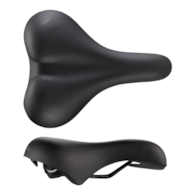 Siodło SELLE ITALIA SPORTOURING T 3 CITY, 267x210mm, Pręty Steel, Żel, 492g (NEW)