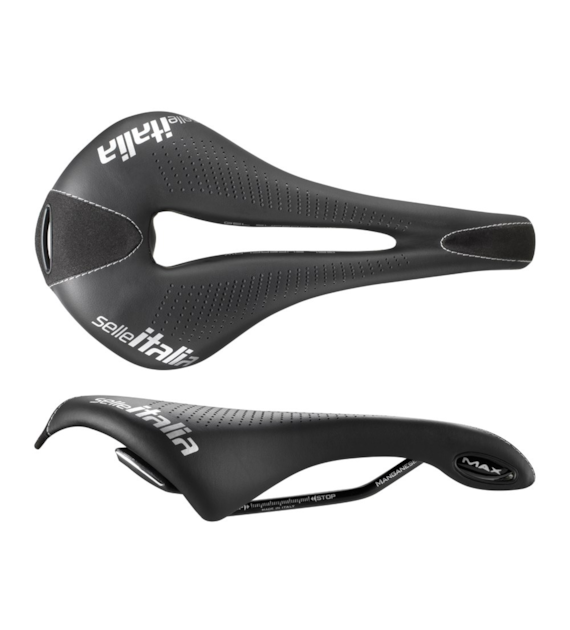 Siodło SELLE ITALIA SPORTOURING MAX FLITE ADVAN SUPERFLOW, 290x146mm, Pręty Manganese, Żel, g (NEW)