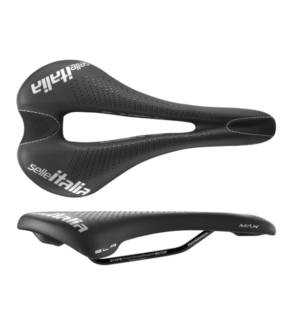 Siodło SELLE ITALIA SPORTOURING MAX SLR ADVAN SUPERFLOW, 275x145mm, Pręty Manganese, Żel, g (NEW)