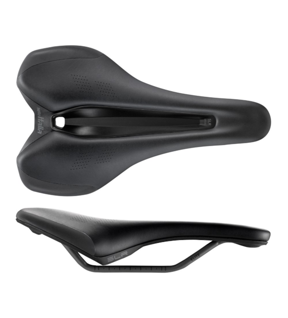 Siodło SELLE ITALIA SLR GRAVEL ELITE L3, Pręty High Strength Steel, Waga 208g (NEW 2027)