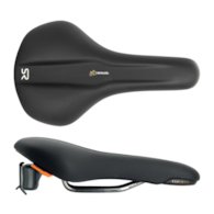 Siodło SELLEROYAL EXPLORA ATHLETIC 45st. żelowe, unisex, zintegrowany multitool, 379g (NEW)