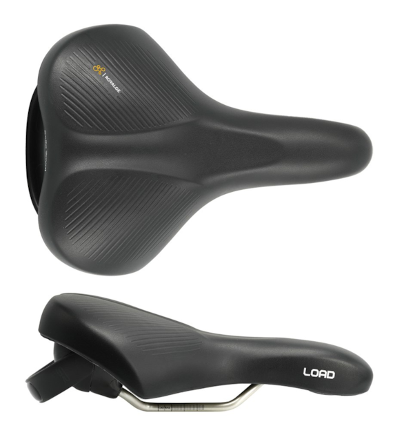 Siodło SELLEROYAL LOAD MODERATE 60st. żelowe, unisex, uchwyt do przenoszenia, Do rowerów Cargo (NEW)