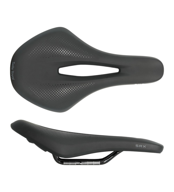 Siodło SELLEROYAL SRX OPEN ATHLETIC 45st. 148mm, Pianka Foam Matrix, wycięcie ergonomiczne, unisex 285g (NEW)