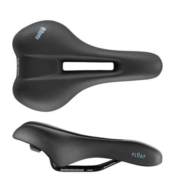 Siodło SELLEROYAL FLOAT ATHLETIC 45st. Pianka Slow Fit Foam, wycięcie ergonomiczne, unisex (NEW)