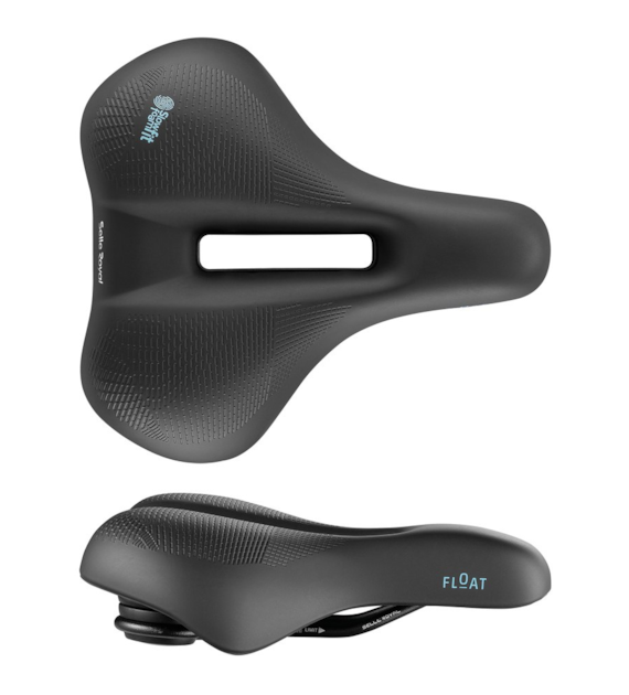Siodło SELLEROYAL FLOAT RELAXED 90st. Pianka Slow Fit Foam, wycięcie ergonomiczne, unisex (NEW)