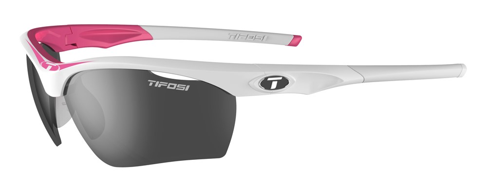 Okulary TIFOSI VERO race pink (3 szkła Smoke 15%, AC Red 39%, Clear 90% transmisji światła) (NEW)