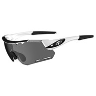 Okulary TIFOSI ALLIANT white black (3szkła Smoke 15,4% transmisja światła, 41,4%  AC Red, 95,6% Clear) (NEW)