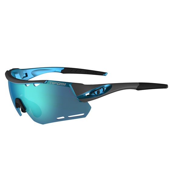 Okulary TIFOSI ALLIANT CLARION gunmetal blue (3szkła Clarion Blue 14,7% transmisja światła, 41,4%  AC Red, 95,6% Clear)