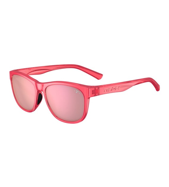 Okulary TIFOSI SWANK radiant rose (1 szkło Pink Mirror AR 13% transmisji światła) (NEW).