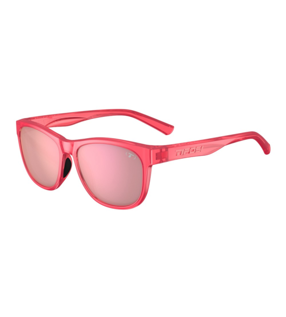 Okulary TIFOSI SWANK radiant rose (1 szkło Pink Mirror AR 13% transmisji światła) (NEW).