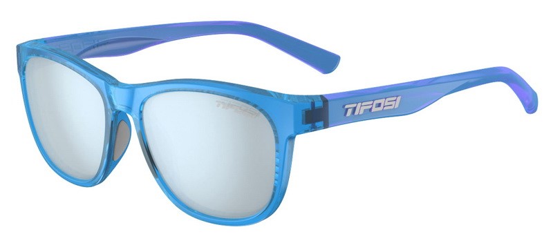 Okulary TIFOSI SWANK crystal sky blue (1 szkło Smoke Bright Blue 11,2% transmisja światła) (NEW)