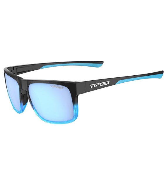 Okulary TIFOSI SWICK onyx/blue fade (1 szkło Sky Blue Mirror 13% transmisji światła) (NEW)