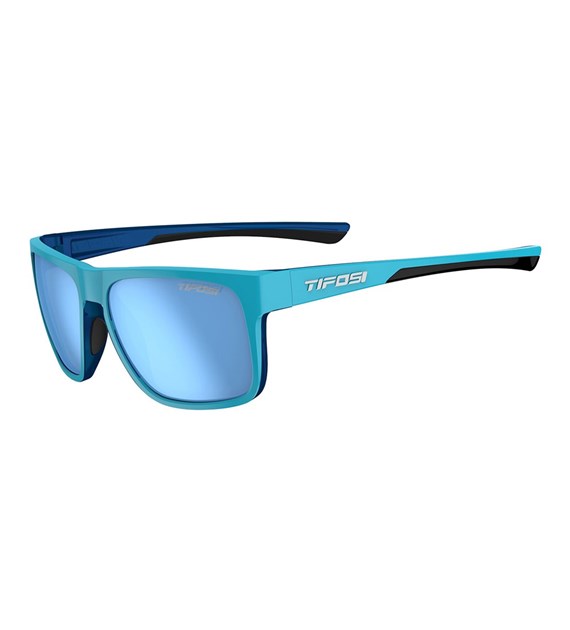 Okulary TIFOSI SWICK POLARIZED shadow blue (1 szkło Blue Sky Polarized 15,4% transmisja światła)