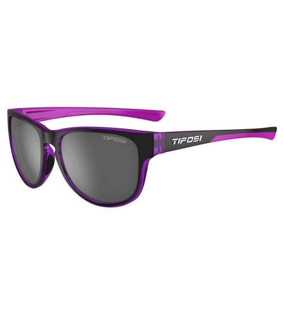 Okulary TIFOSI SMOOVE onyx/ultra-violet (1 szkło Smoke 15,4% transmisja światła) (DWZ)