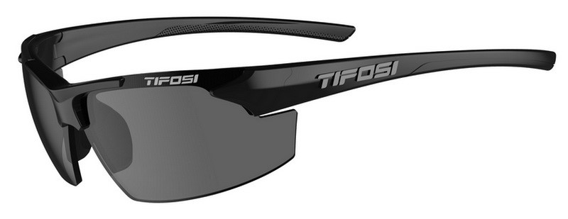 Okulary TIFOSI TRACK gloss black (1 szkło Smoke 15% transmisji światła) (NEW)