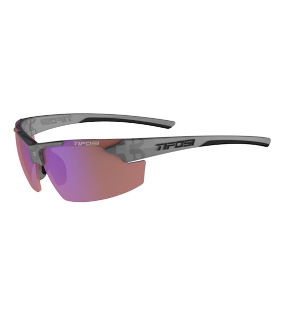 Okulary TIFOSI TRACK satin vapor (1 szkło AC Red 39% transmisji światła) (DWZ)