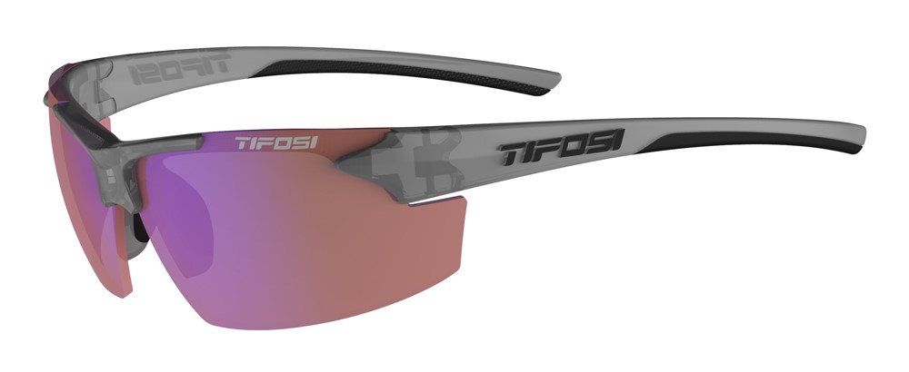 Okulary TIFOSI TRACK satin vapor (1 szkło AC Red 39% transmisji światła) (NEW)