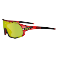 Okulary TIFOSI SLEDGE CLARION crystal red (3 szkła Clarion Yellow 11%, AC Red 39%, Clear 90% transmisji światła) (NEW).
