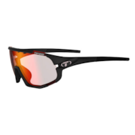 Okulary TIFOSI SLEDGE CLARION FOTOTEC matte black (1 szkło Clarion Red FOTOCHROM 64%-14% transmisji światła) (NEW).