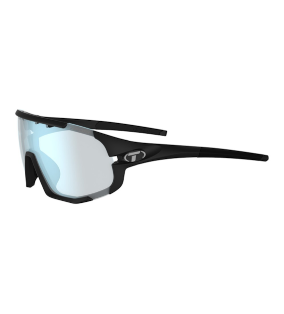 Okulary TIFOSI SLEDGE CLARION FOTOTEC matte black (1 szkło Clarion Blue FOTOCHROM 46%-13% transmisji światła) (NEW).