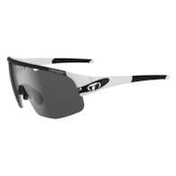 Okulary TIFOSI SLEDGE LITE matte white (3 szkła Smoke 15%, AC Red 39%, Clear 90% transmisji światła) (NEW).