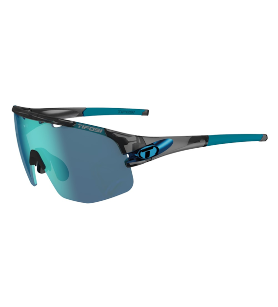 Okulary TIFOSI SLEDGE LITE CLARION crystal smoke (3 szkła Clarion Blue 13%, AC Red 39%, Clear 90% transmisji światła) (NEW).