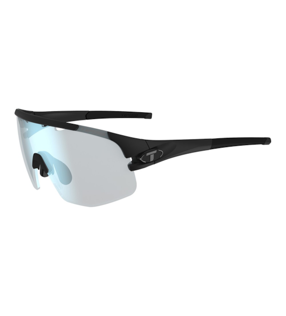 Okulary TIFOSI SLEDGE LITE CLARION FOTOTEC matte black (1 szkło Clarion Blue FOTOCHROM 46%-13% transmisji światła) (NEW).