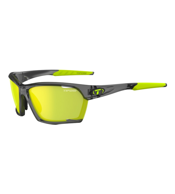 Okulary TIFOSI KILO CLARION crystal smoke (3 szkła Clarion Yellow 11%, AC Red 39%, Clear 90% transmisji światła) (DWZ)