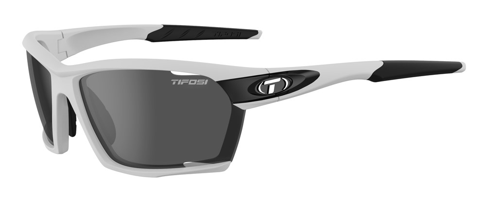 Okulary TIFOSI KILO white black (3szkła 15,4% Smoke, 41,4% AC Red, 95,6% Clear) (NEW)