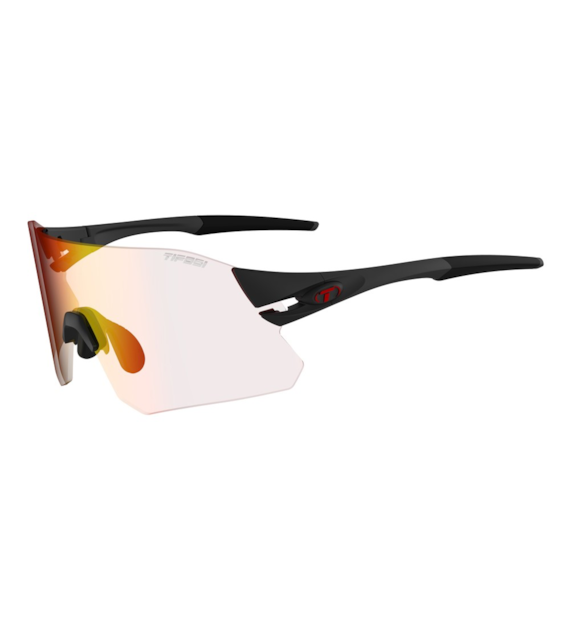 Okulary TIFOSI RAIL CLARION FOTOTEC matte black (1 szkło Clarion Red FOTOCHROM 64%-14% transmisji światła) (NEW)