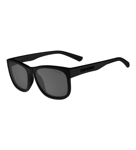 Okulary TIFOSI SWANK XL blackout (1 szkło Smoke 15,4% transmisja światła) (NEW)