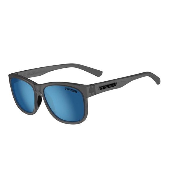 Okulary TIFOSI SWANK XL POLARIZED satin vapor (1 szkło Blue Sky Mirror POLARYUZACJA 15% transmisji światła) (NEW)