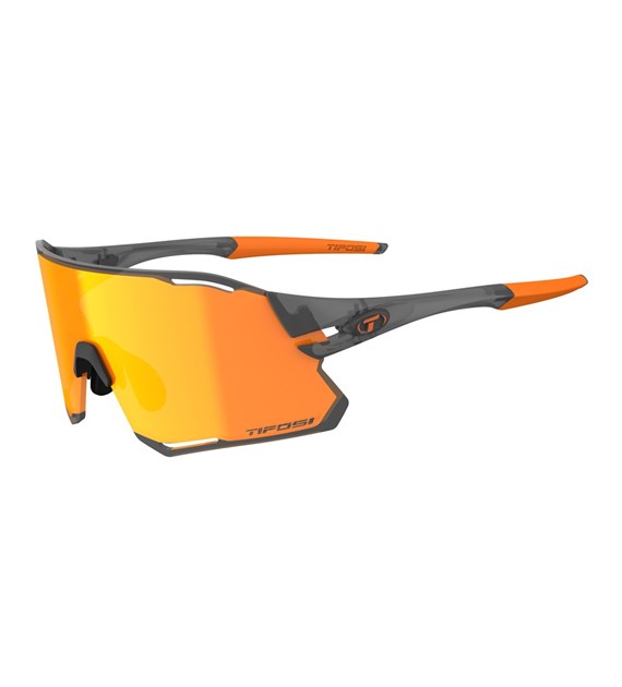 Okulary TIFOSI RAIL RACE CLARION satin vapor (2 szkła Clarion Orange 13%, Clear 90% transmisji światła) (NEW)