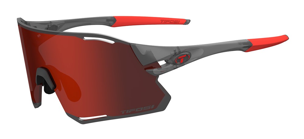 Okulary TIFOSI RAIL RACE CLARION satin vapor (2 szkła Clarion Red 16%, Clear 90% transmisji światła) (NEW)