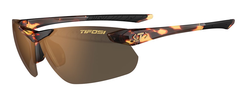 Okulary TIFOSI SEEK FC 2.0 tortoise (1 szkło Brown 16% transmisji światła) (NEW)