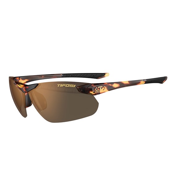 Okulary TIFOSI SEEK FC 2.0 POLARIZED tortoise (1 szkło Brown 15,4% transmisja światła) (NEW)